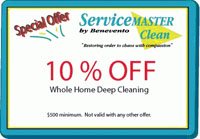 ServiceMaster Cleaning Coupon - California