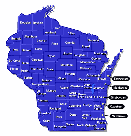 Wisconsin Map