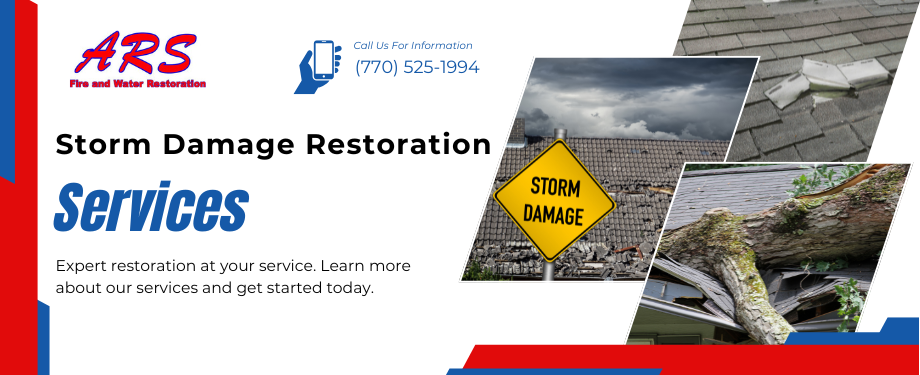 Storm Damage Restoration in Acworth, GA - ARS Mitigations