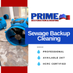 Sewage Backup Cleaning - Prime Restoration