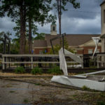 Damage after hurricane Michael