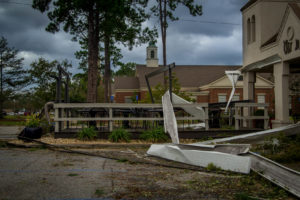 Damage after hurricane Michael