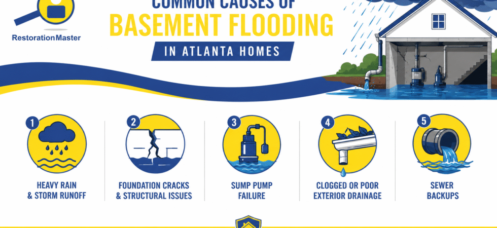 Basement Flooding in Atlanta GA - RestorationMaster (1)