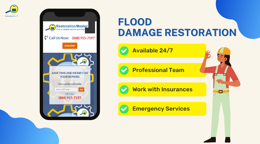 Flood Damage Repair in Bakersfield, CA