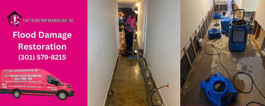 Flood Damage Restoration and Repair - Top To Bottom Renovation