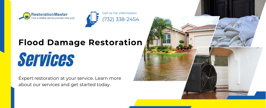 Flood Damage Restoration in Brick, NJ - RestorationMaster