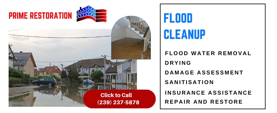 Flood Cleanup Services - Prime Restoration - Cape Coral FL