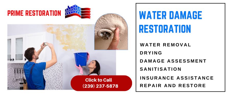 Water Damage Restoration services- Prime Restoration - Cape Coral FL