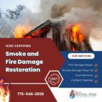 Fire and Smoke Damage Restoration – Carson City, NV