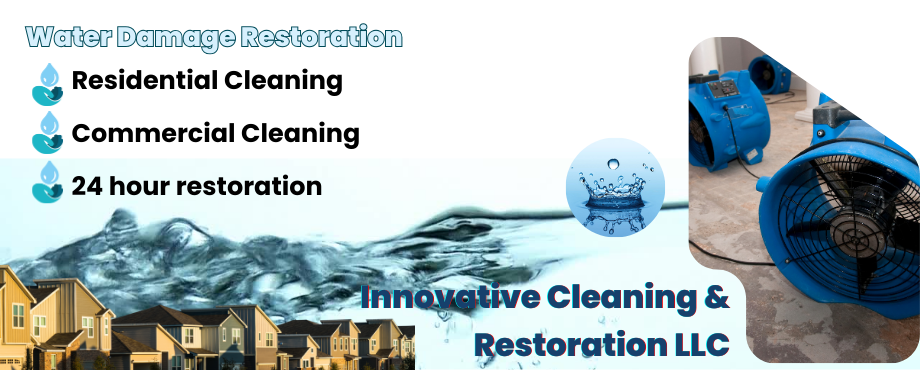sewage water damage restoration - Innovative Cleaning & Restoration LLC