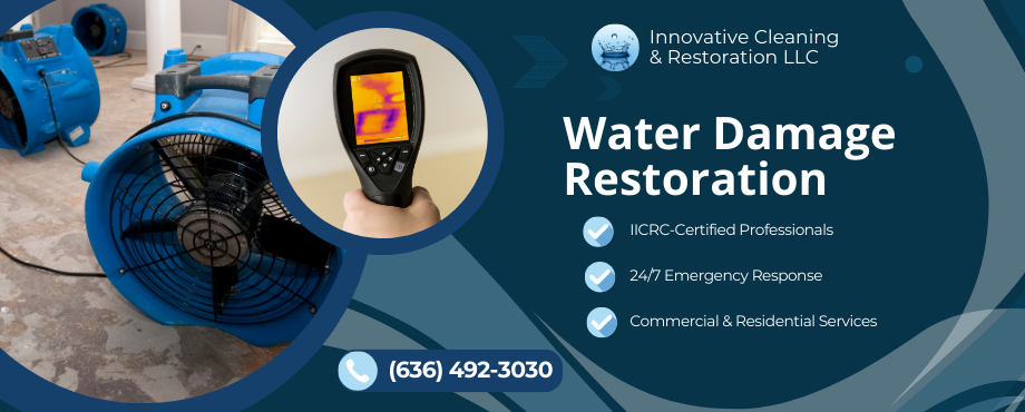 water damage restoration - Innovative Cleaning & Restoration LLC Water Damage Restoration in Collinsville, IL - Innovative Cleaning and Restoration