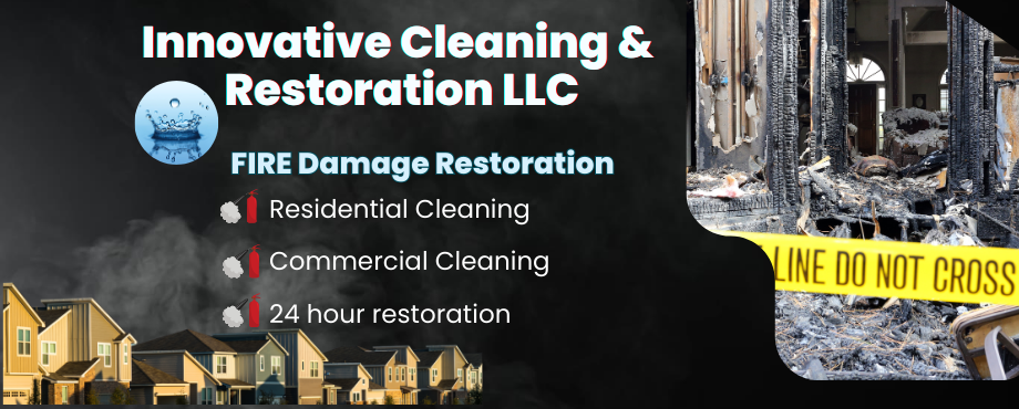 Fire Damage Restoration in Collinsville, IL - Innovative Cleaning and Restoration LLC