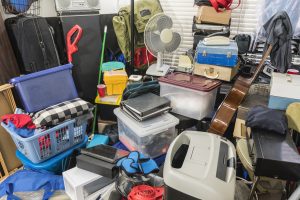 Hoarding in a closet in Derry, NH