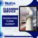 Frozen Pipes Flood Cleanup - NuEra Restoration and Remodeling