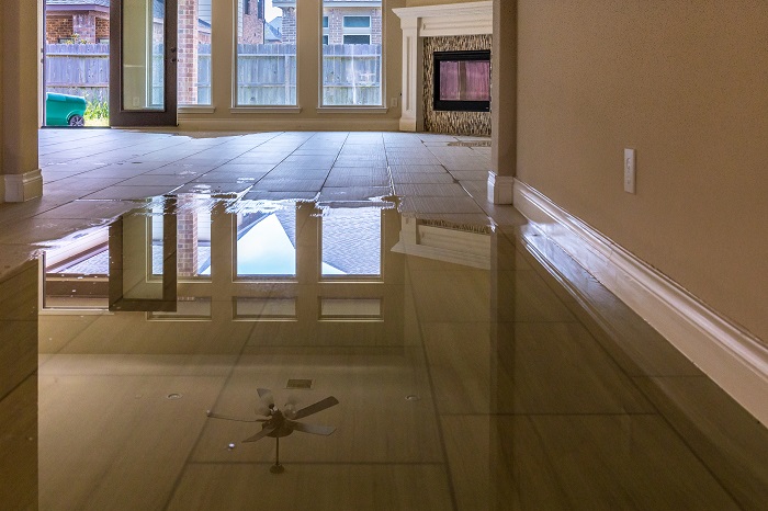 water damage cleanup and restoration services in Dover, NH