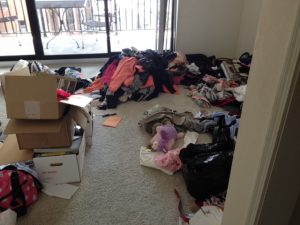 Hoarding cleaning needed in this Dover, NH apartment