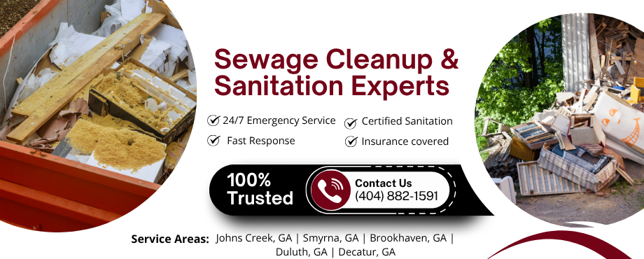 24/7 Emergency Sewage Cleanup services