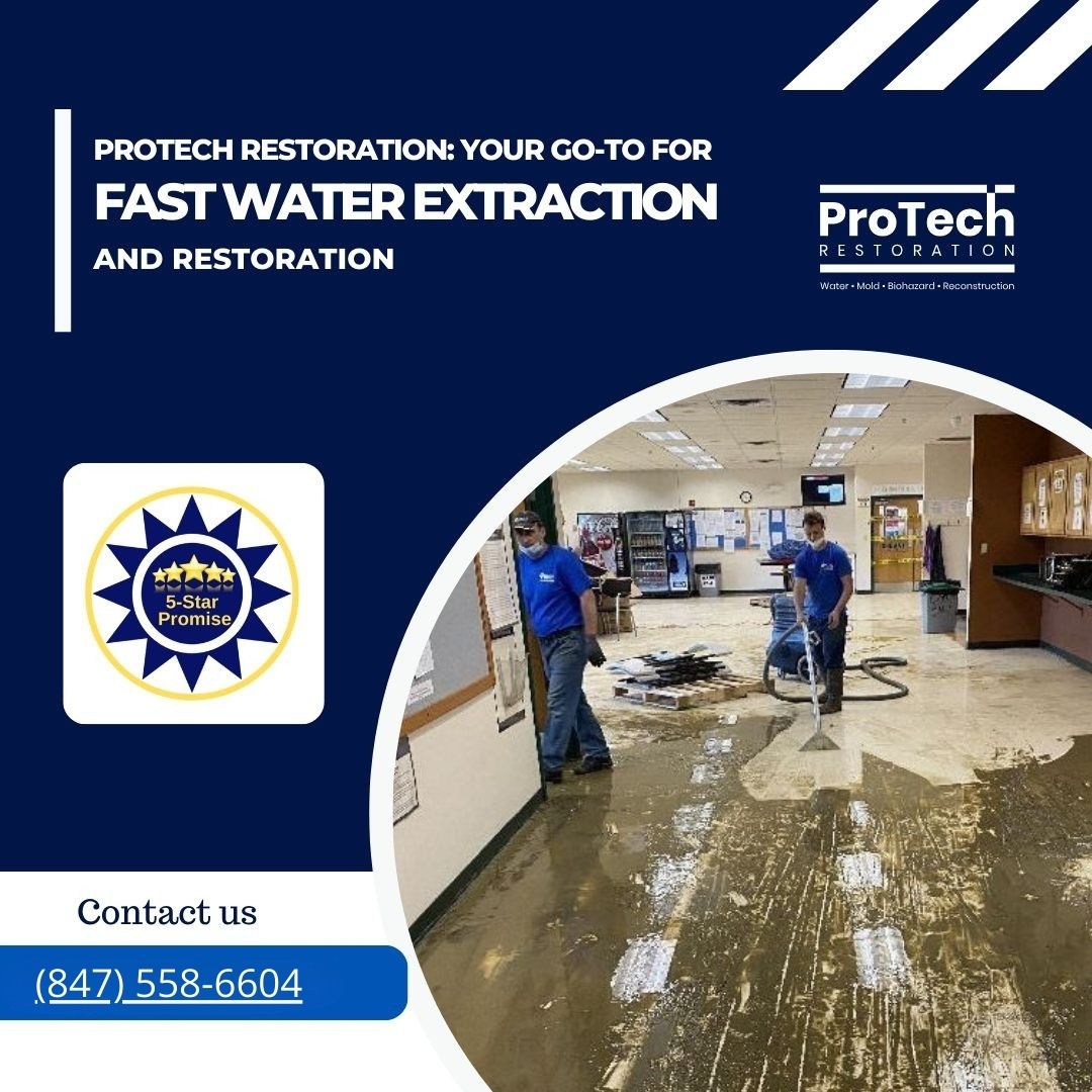 water damage restoration crew in elgin illinois