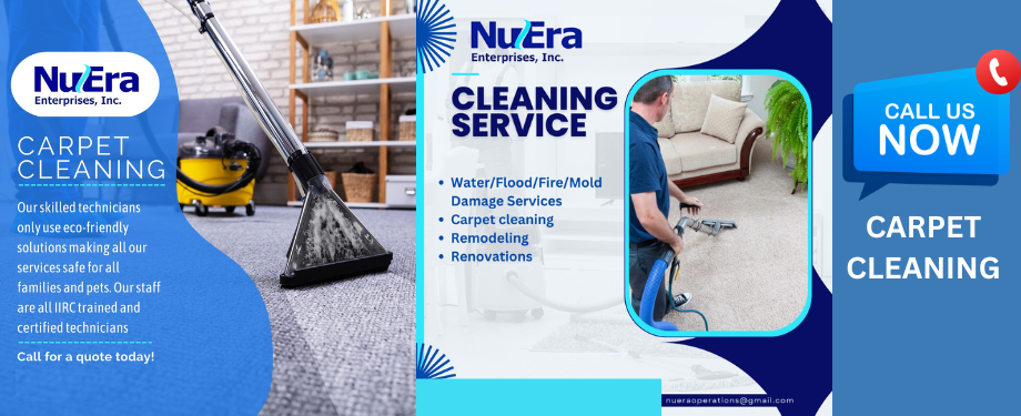 Carpet Cleaning - NuEra Restoration