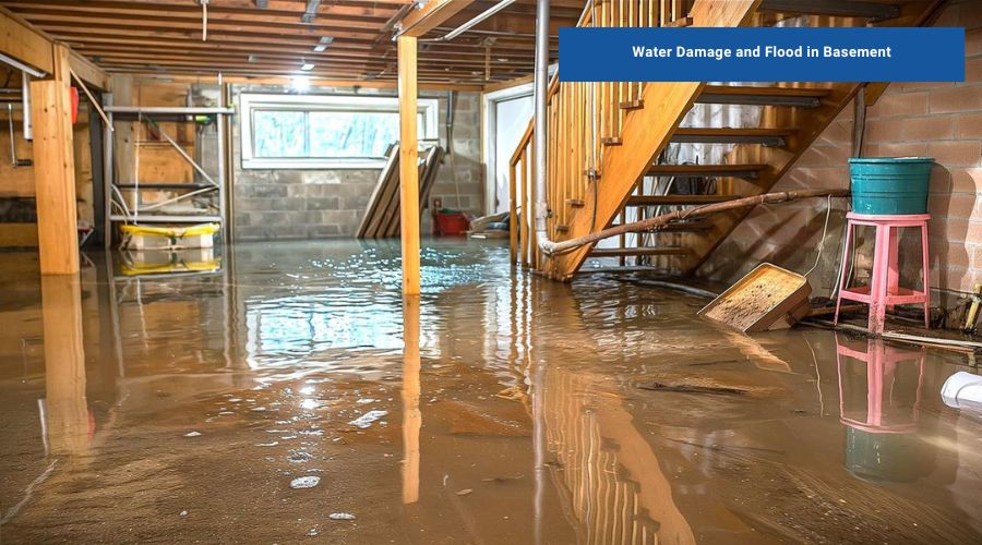 Water Damage and Flood in Basement Water Damage and Flood in Basement