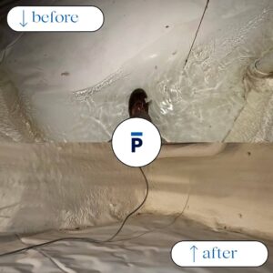 Project 1 Crawlspace Water Damage in a Home Near Winston Grove