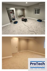 Project 2 Sewer Backup in a Single Family Home Near Busse Road