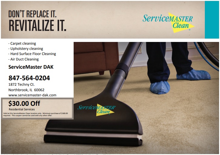 Carpet and Upholstery Cleaning for Evanston, IL ServiceMaster