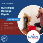 burst-pipes-damage-repair-Fort Wayne, IN