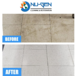 Nu-Gen Cleaning & Restoration Tile and Grout Cleaning before and after