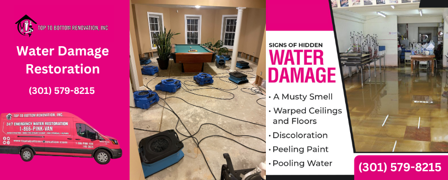 Top To Bottom Renovation, Inc. Water Damage Restoration and Cleanup Services