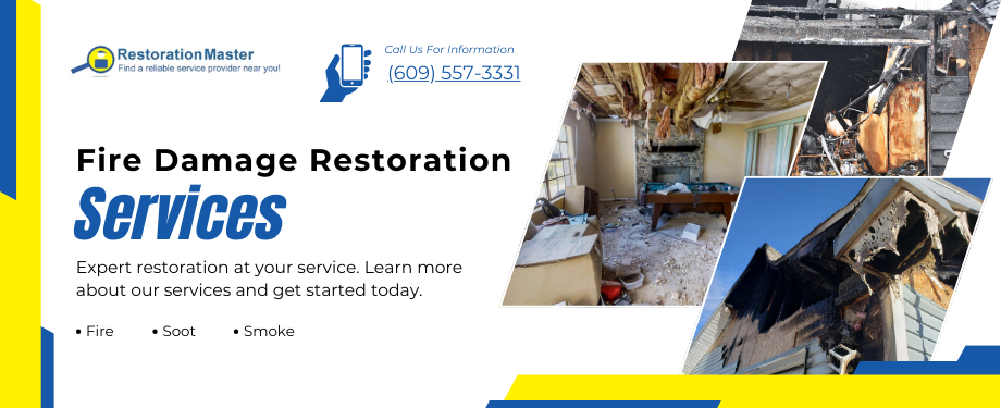 Fire Damage Restoration in Hammonton, NJ - RestorationMaster