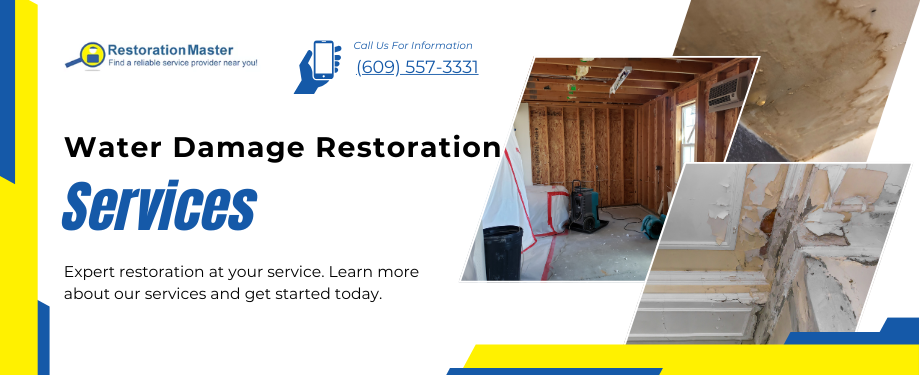 Water Damage Restoration in Hammonton, NJ - RestorationMaster