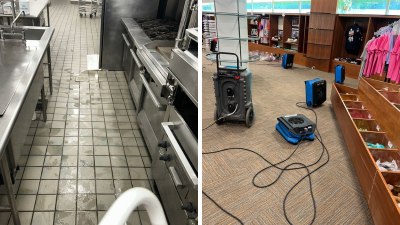 School Cleaning in Hampton, CT - Water Damage Drying Services