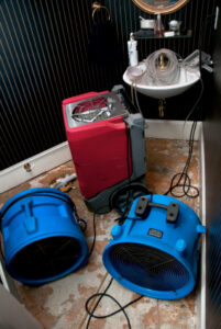 water damage cleanup