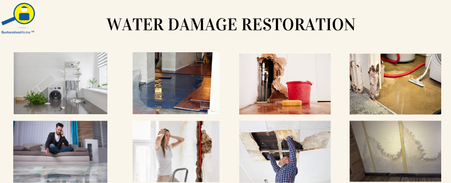 water damage repair - RestorationMaster