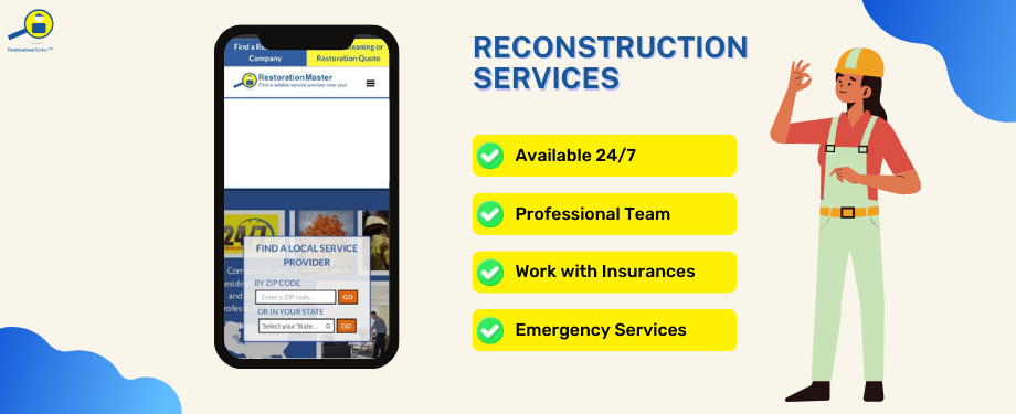 Reconstruction Services by RestorationMaster