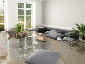 flood in brand new apartment