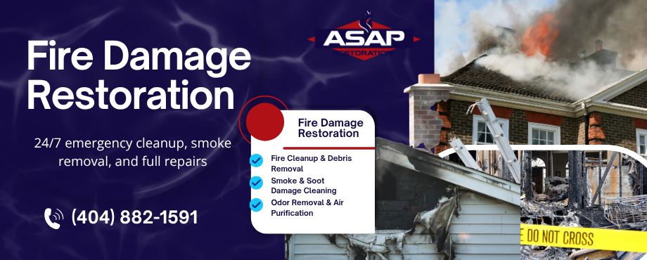 fire damage restoration
