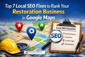 Top 7 Local SEO Fixes to Help Your Restoration Business Rank in the Map Pack