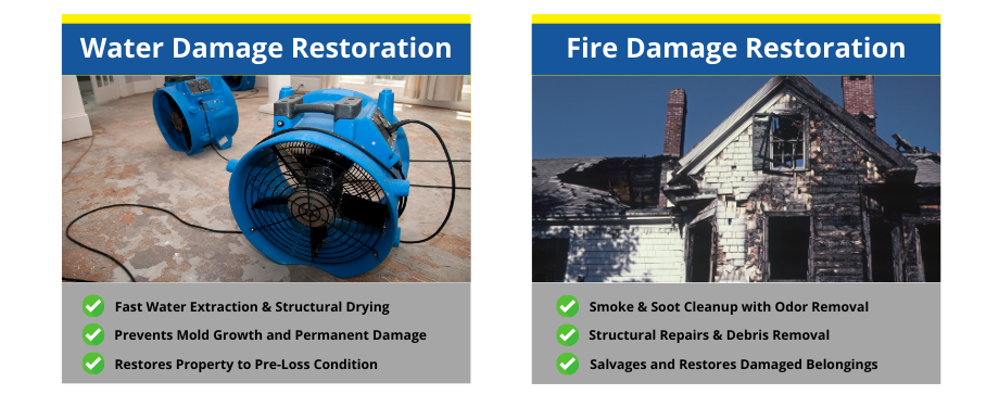 Fire Damage and Water Damage Restoration in Manasquan, NJ - RestorationMaster