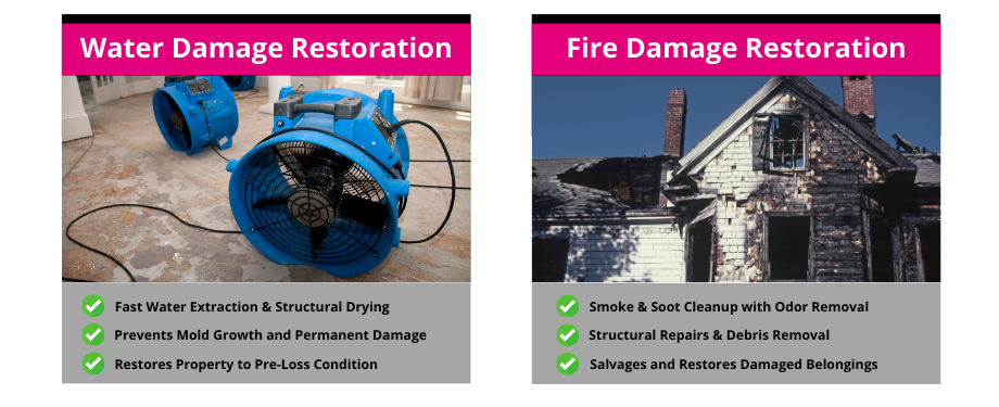 Fire Damage and Water Damage in Mitchellville and Greater Landover, MD - RestorationMaster