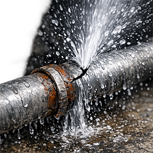 Burst or Leaking Pipes