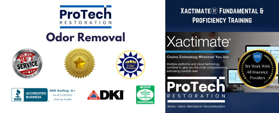 Certified Odor Removal Services by ProTech Restoration
