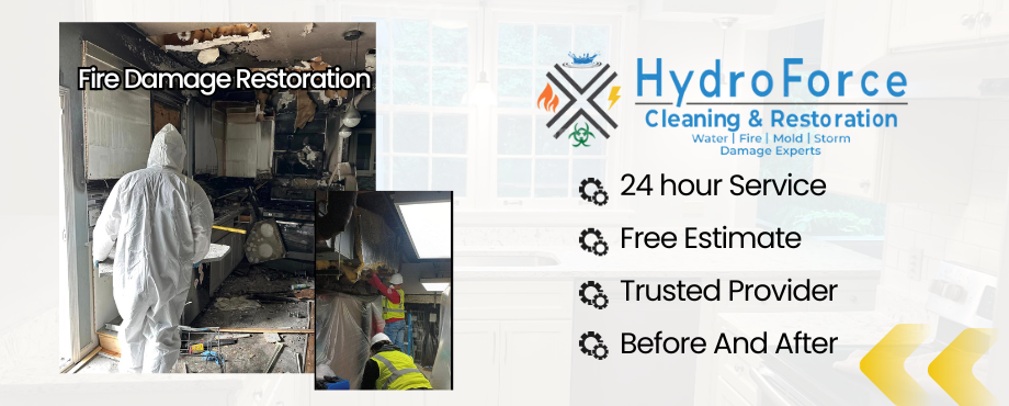 Fire Damage Restoration and Repair - HydroForce Cleaning & Restoration