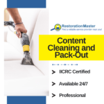 Content Cleaning and Pack Out Services by RestorationMaster