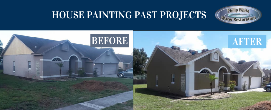 house painting before and after by Philip White Painting
