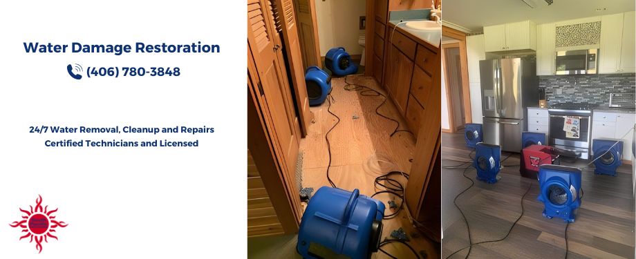 Water Damage Restoration Services in Orchard Homes MT