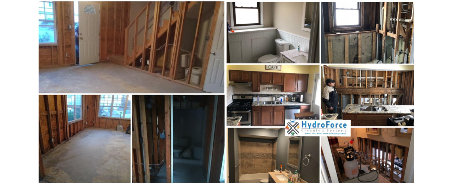 Reconstruction Services - Hydroforce Cleaning and Restoration