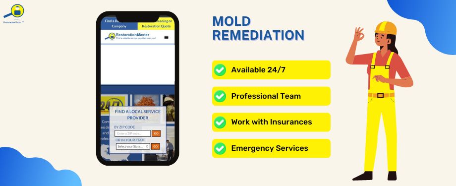 mold remediation - RestorationMaser in Peabody, MA