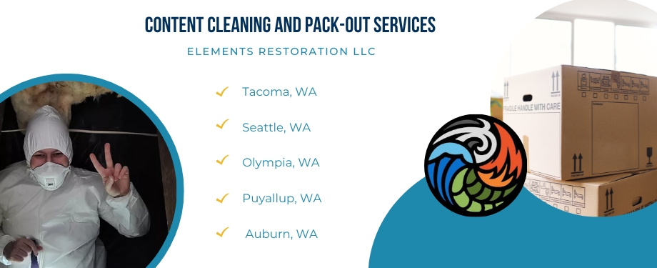 Content Cleaning and Pack-Out Services-Elements Restoration